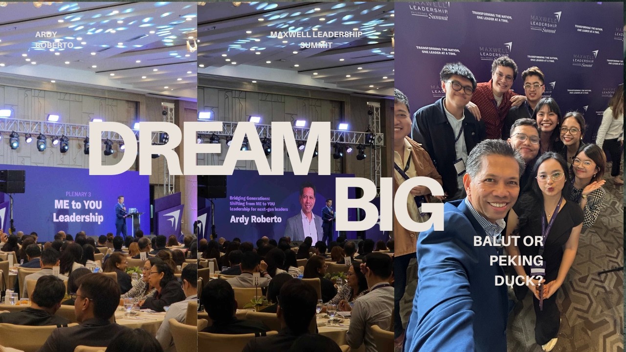 Why Filipinos Don't Dream BIG Anymore | Ardy Roberto at the Maxwell Leadership Summit