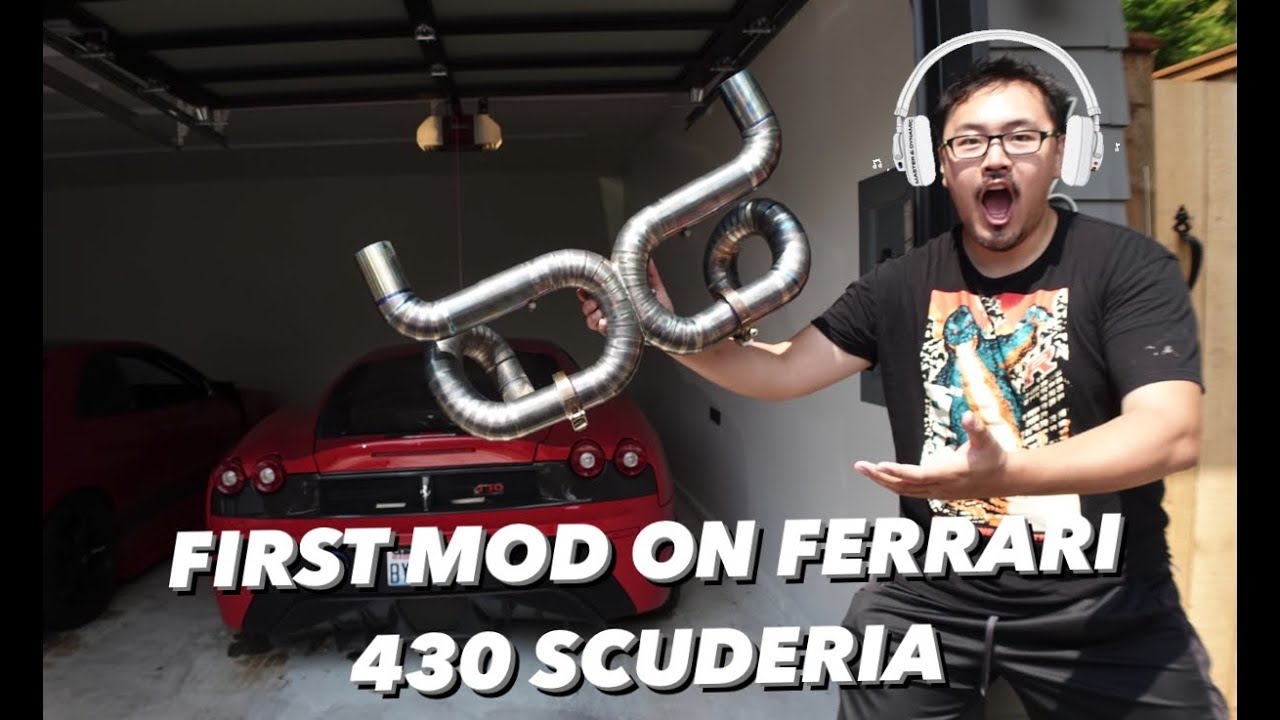 First Mod on the Ferrari 430 Scuderia