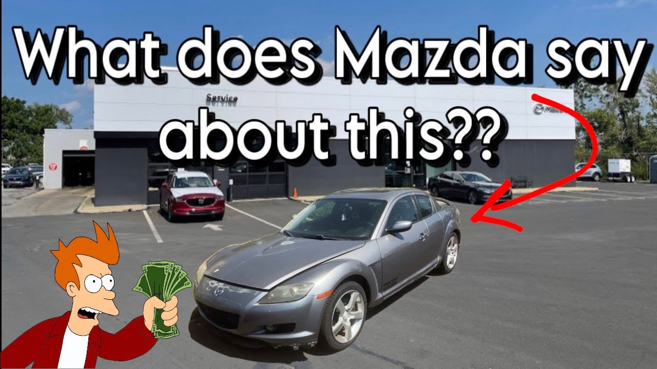 What Mazda had to say about my Rx-8