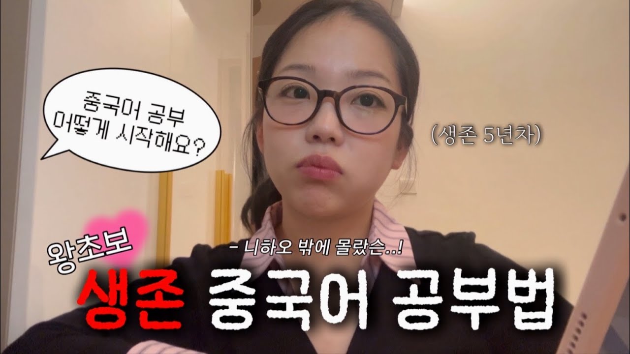 ️️🙋🏻‍♀️: 중국어 공부하고 싶은데.. 어떻게 시작하나요? | 니하오 밖에 몰랐던 사람이 중국에서 생존한 왕초보 중국어 회화 공부법 🤓