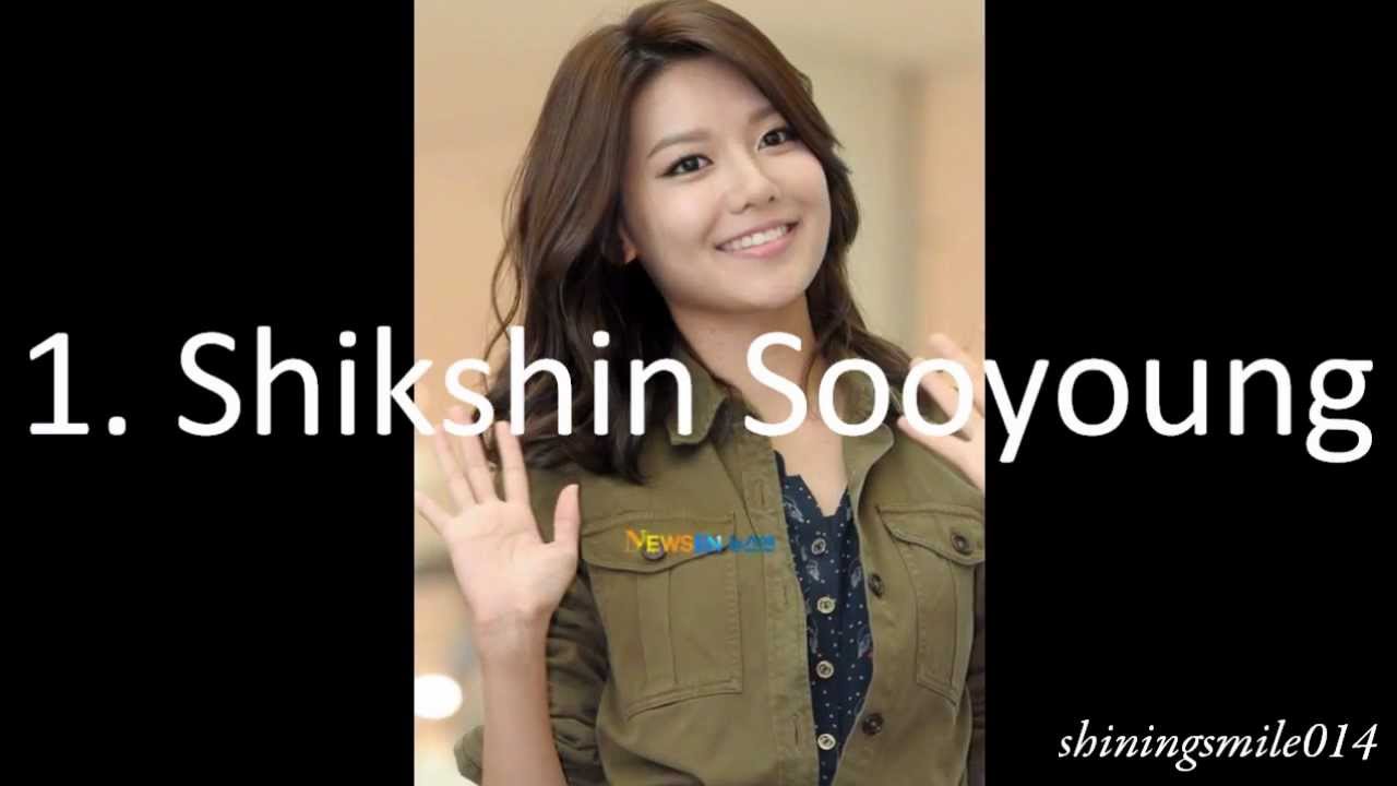 SNSD Height Rank!