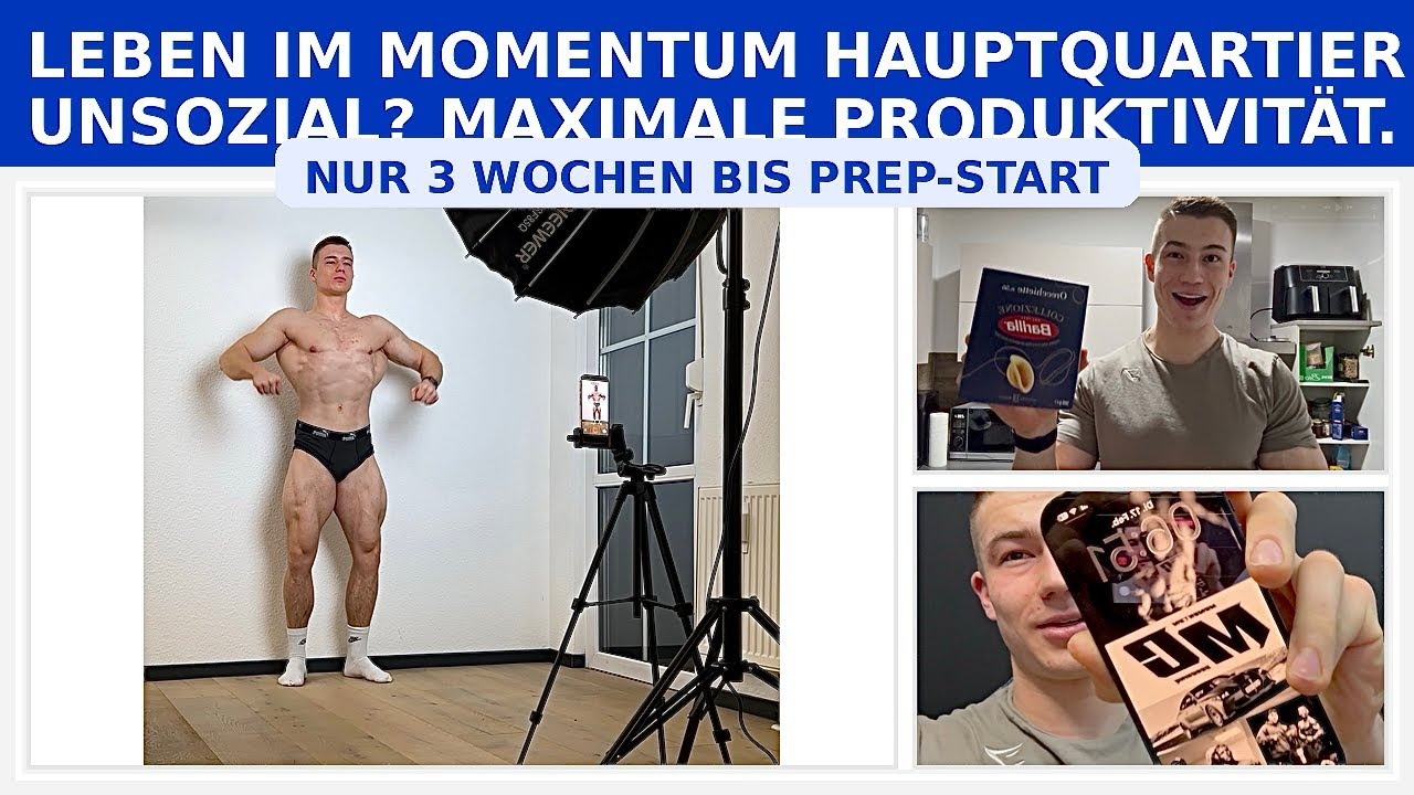 Leben im Momentum HQ. 3 Wochen bis Prep Start. Maximale Produktivität. Wie ist das möglich? 