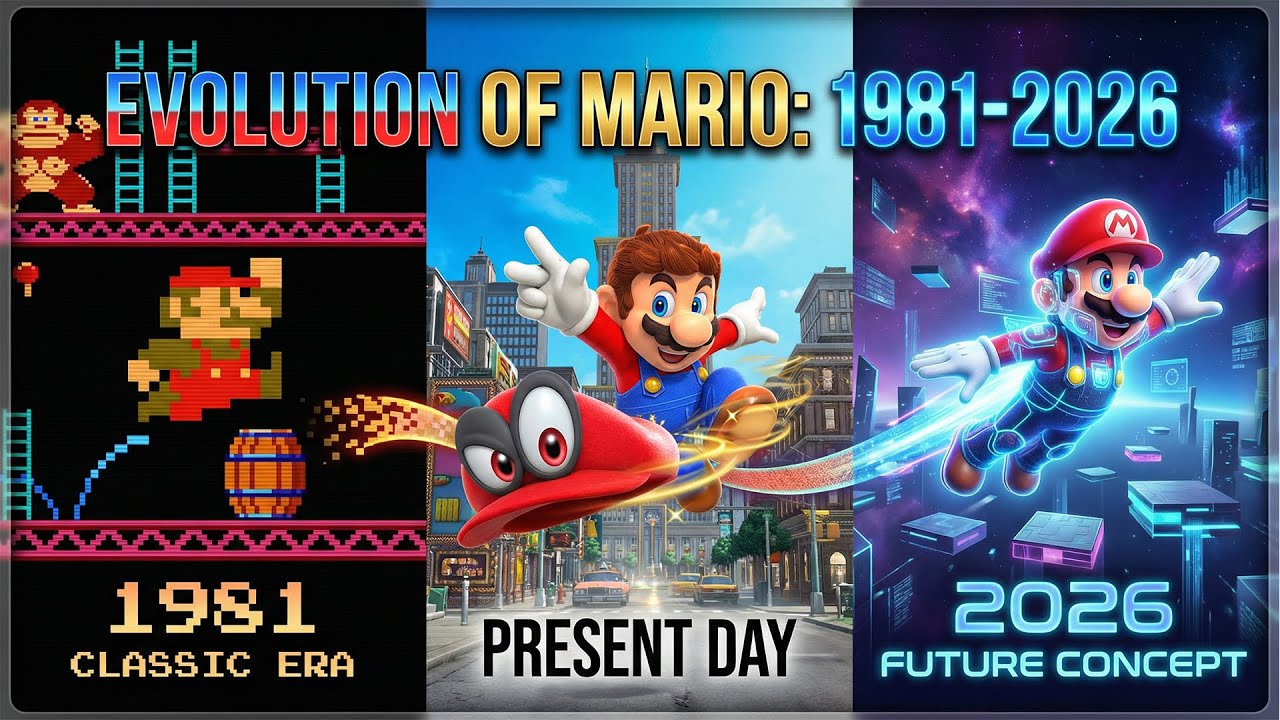 Evolution of Mario Games