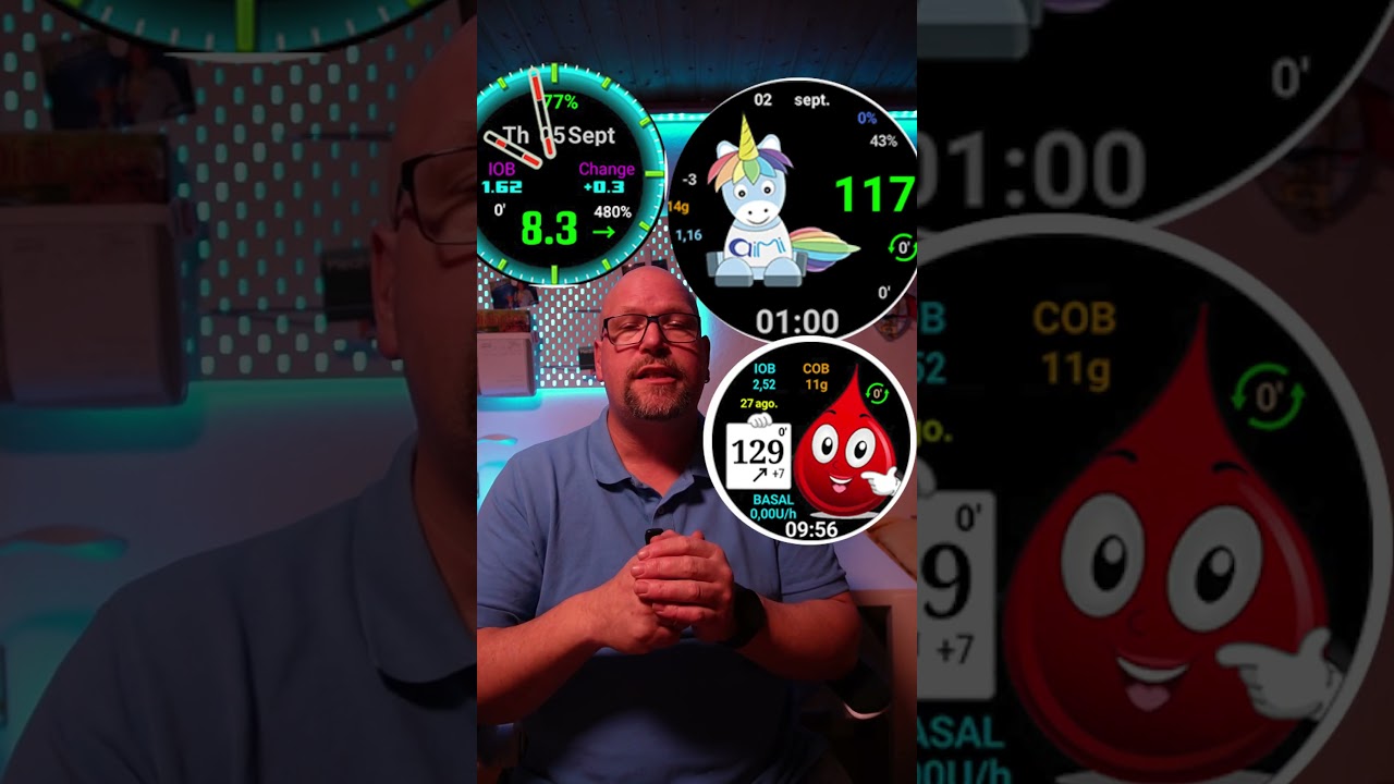 Android APS Smartwatch 3.3 #diabetes_typ1 #closedloop #smartphone
