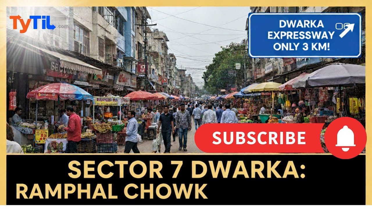 Ramphal Chowk &ndash; Sector 7 Dwarka | New Delhi, India | TyTil.com | &ndash; India&rsquo;s Smart Real Estate