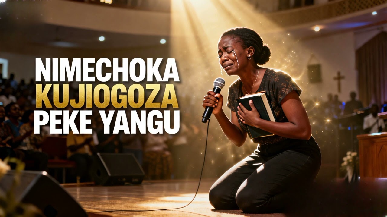 NIMECHOKA KUJIOGOZA PEKE YANGU BWANA 😭/ Swahili Worship Song 