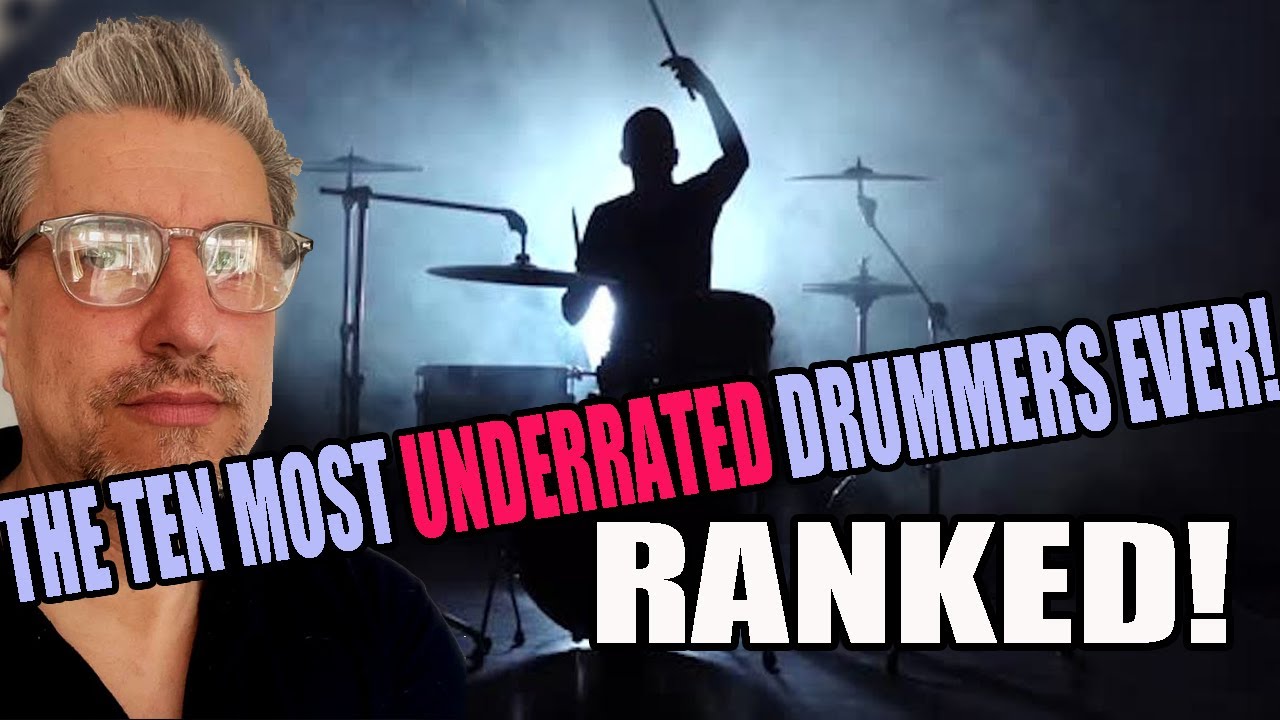 The 10 most UNDERRATED Drummers of ALL TIME | RANKED