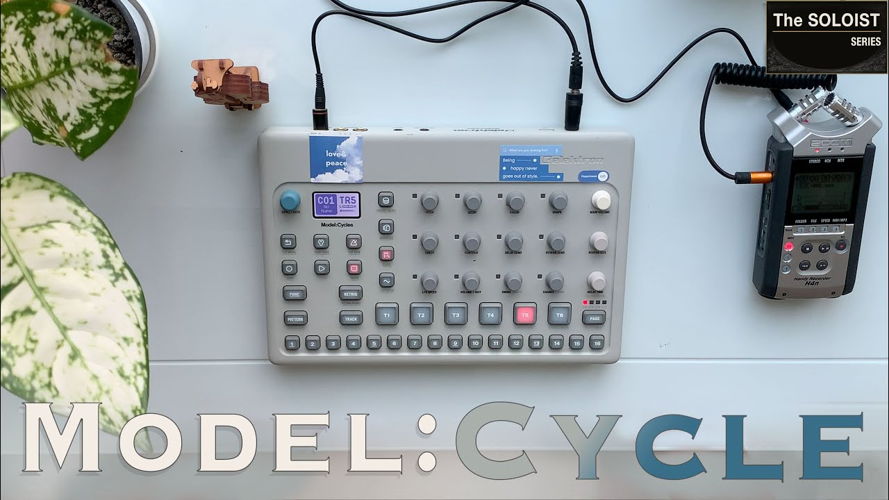 Elektron Model:Cycles | Первый концерт — 15 минут