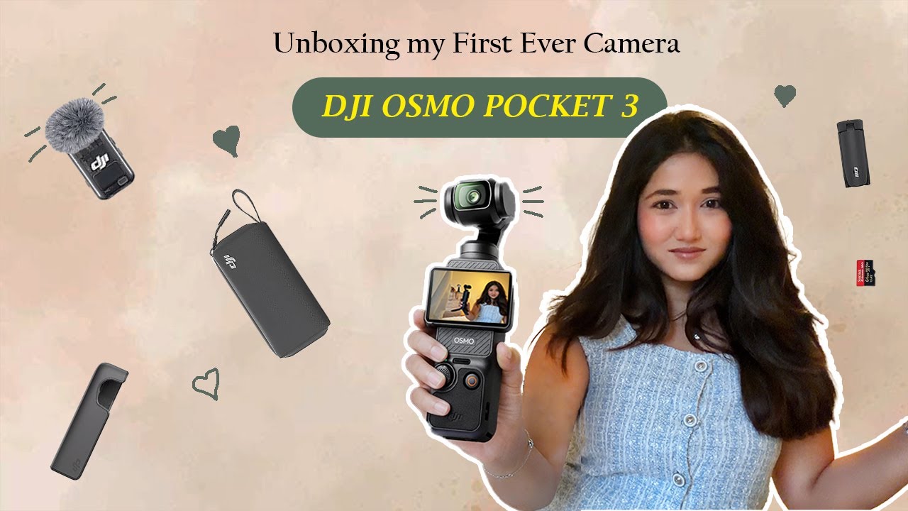 Unboxing My First Camera ✨🌸 | DJI Osmo Pocket 3 Creator Combo