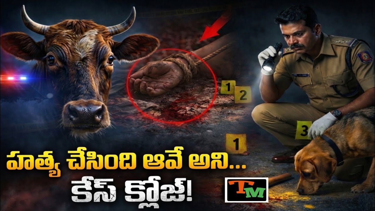 ఆవు మెడకు తాడు.. పక్కన లేడీ.. ఆవు చంపిందని కేస్‌ క్లోజ్‌ | Telugu Mystery | Crime Investigation
