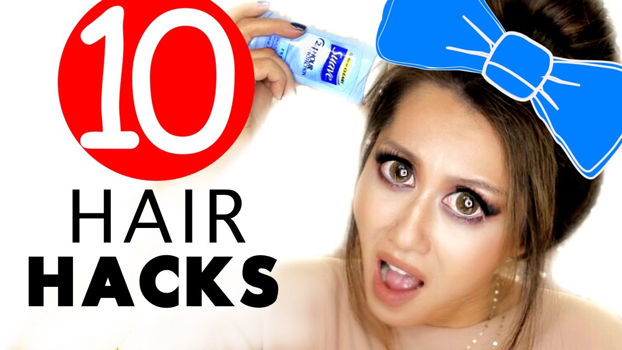 10 ★ LAZY Girls HAIR HACKS & Hairstyles That ARE Actually Kinda Useful! | Beauty Life Tips