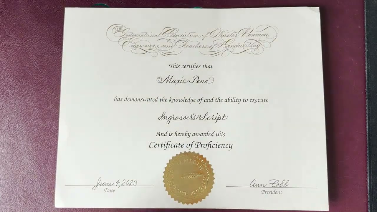 My IAMPETH Certificate of Proficiency App - part 3 of 3