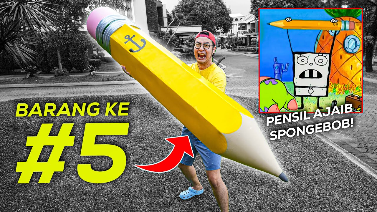 AKU BIKIN 5 BARANG TERGILA DARI DUNIA SPONGEBOB SQUAREPANTS!