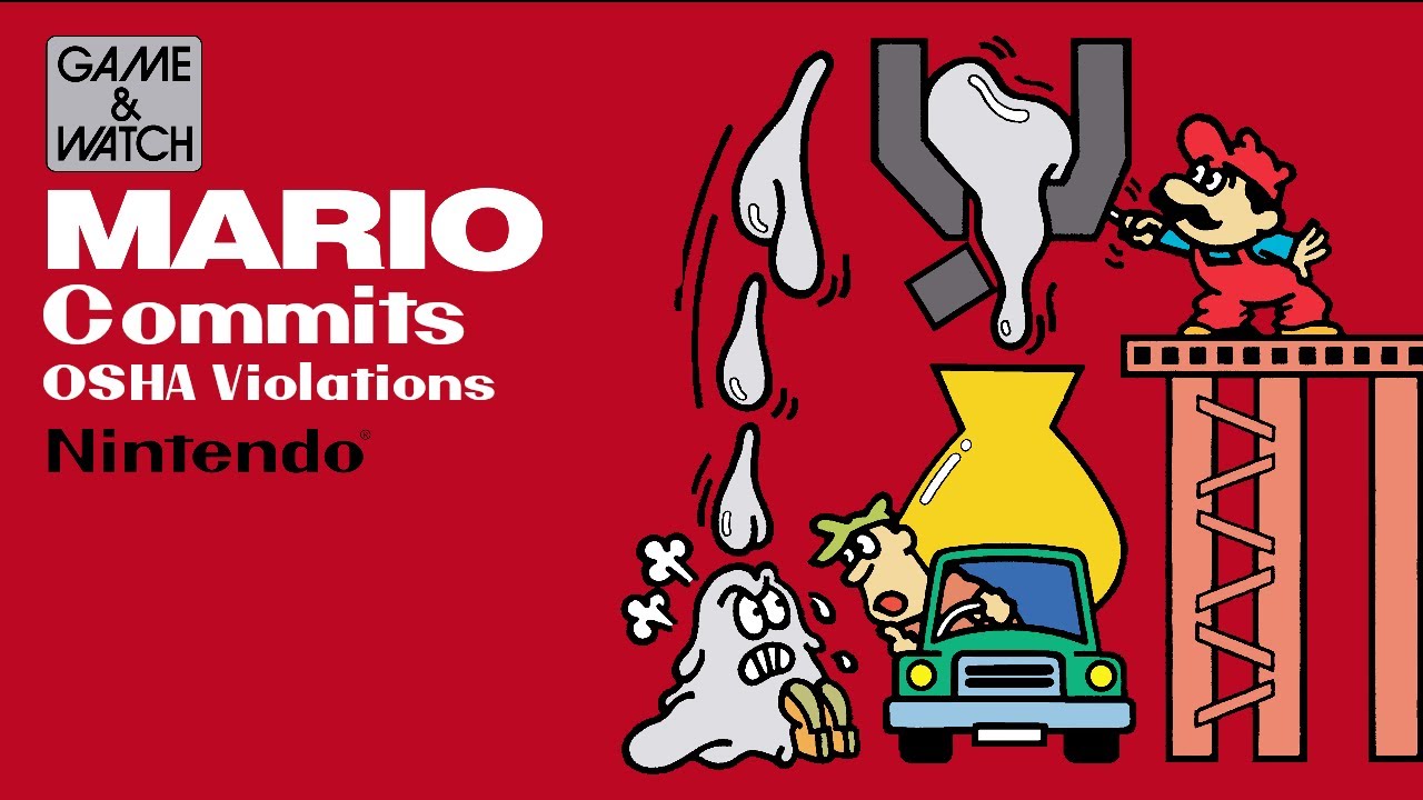 Mario Commits OSHA Violations - Mario's Cement Factory Review