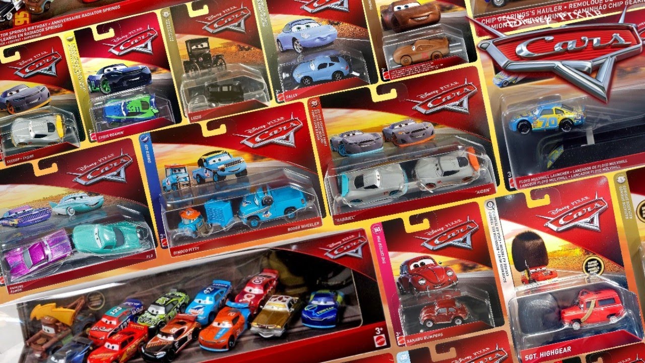 Disney Pixar Cars 2018-2019 Die-cast Line (Old Video)