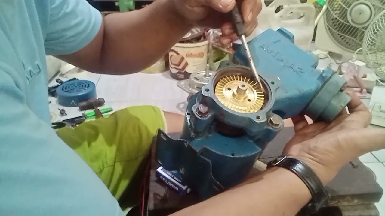 Cara memasang impeler pompa air, semoga bermanfaat#fyp #tutorial #serfispompaair