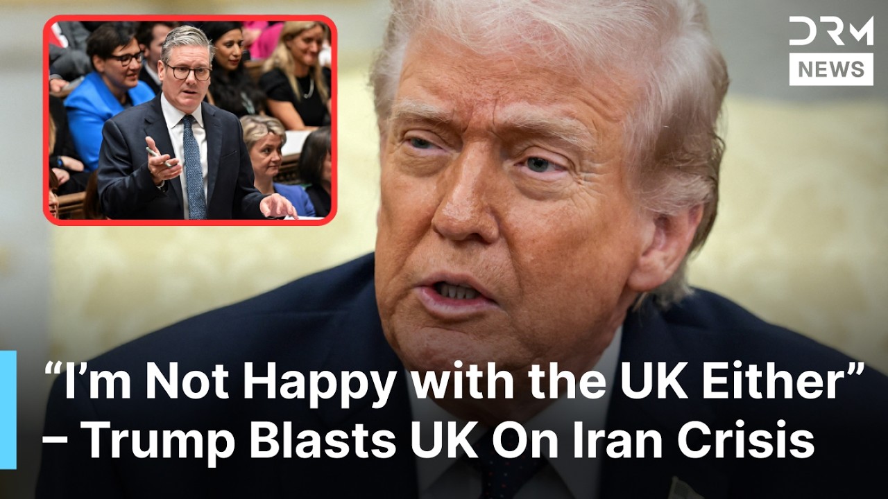 Breaking News: Trump Criticizes UK, Praises Germany’s Cooperation | DRM News | AC1F