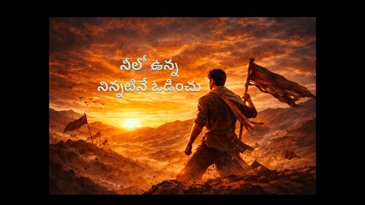 నీలో ఉన్న నిన్నటినే ఓడించు | Telugu Motivational Song | Goosebumps Guaranteed 🔥