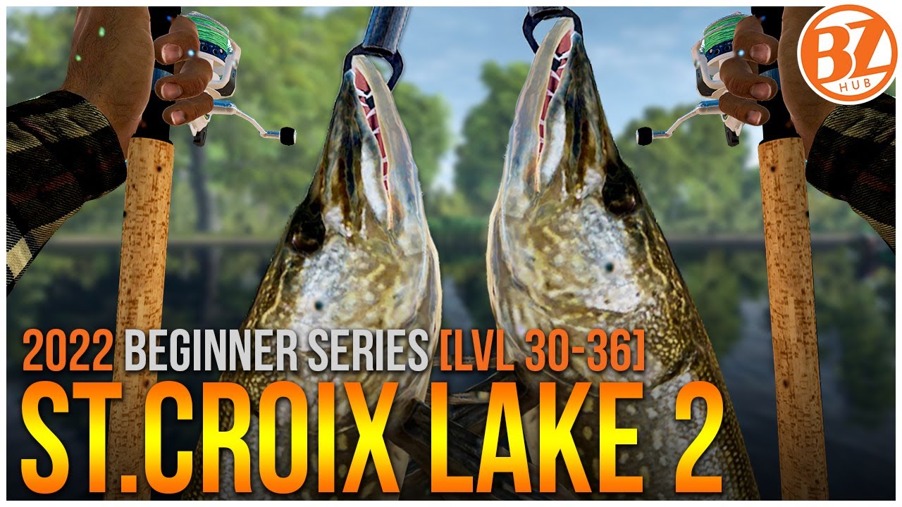 [F2P Lvl 30-36] Fishing Planet St. Croix Lake Guide [pt. 2] | BZHub Beginner Series 2!