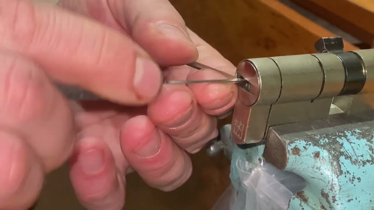 Lock pick mottura champion , вскрытие цилиндра моттура плюсики, минусики
