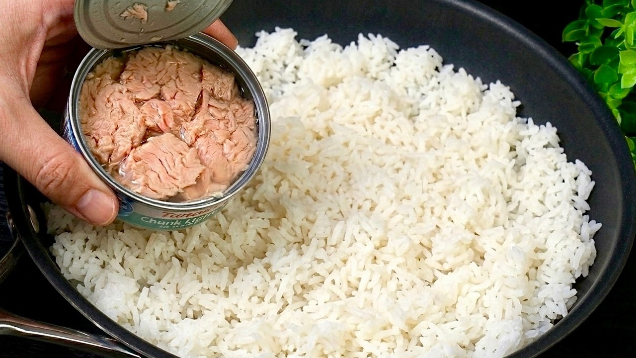 Tuna and Rice Taste Better Than Meat! I Cook It Every Week