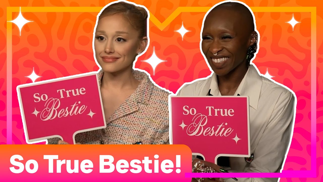 【MTV Movies】アリアナ・グランデ、大親友シンシア・エリヴォは「口笛が得意」と暴露😂 | MTV Movies