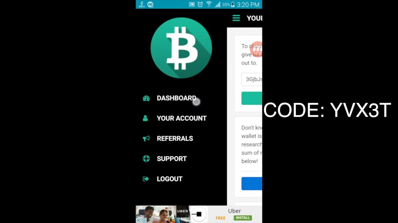 Claim Free Bitcoins & Free Satoshi - *APP Instant Bonus*