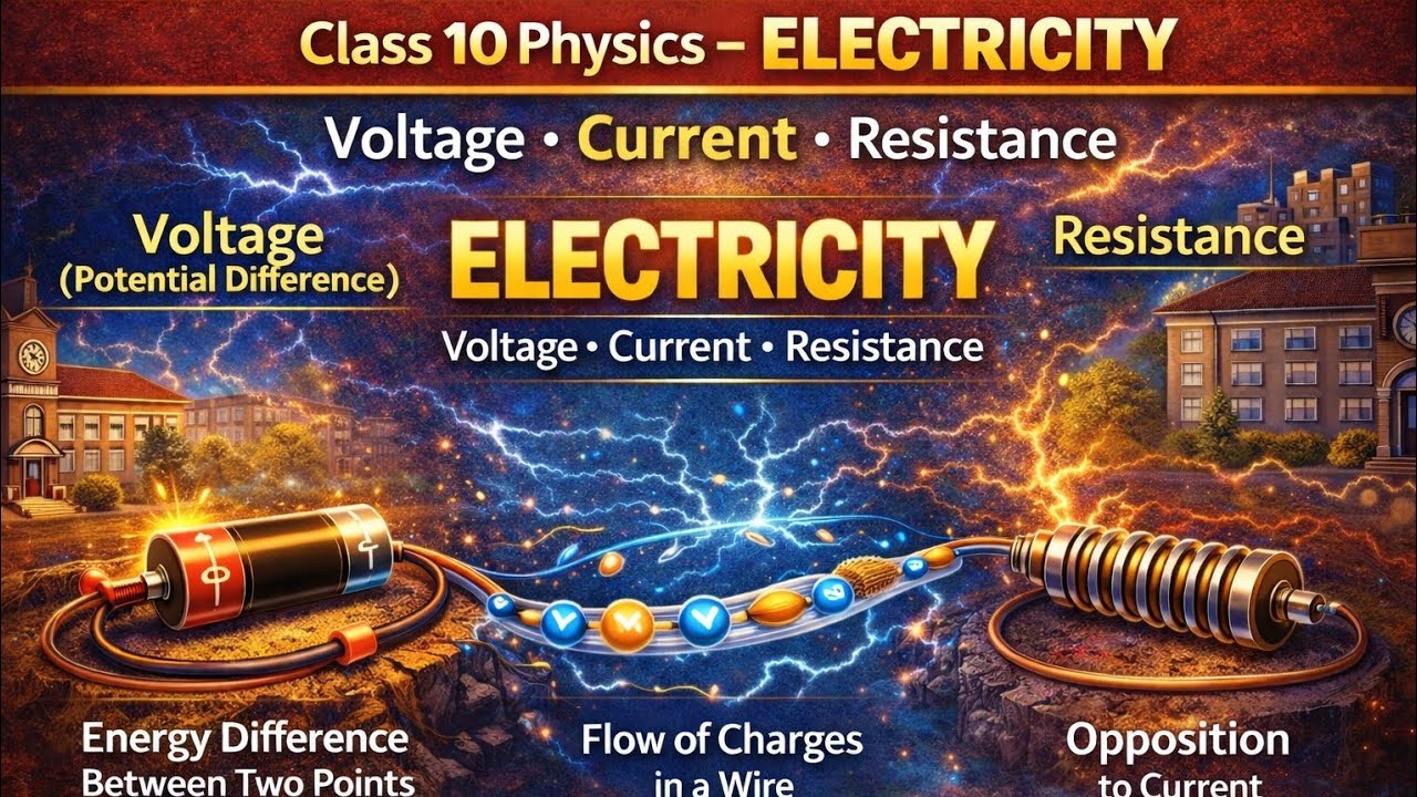#विद्युत (Electricity) Class 10th Physics Zero to Hero 😎😎😎@byvectorsir