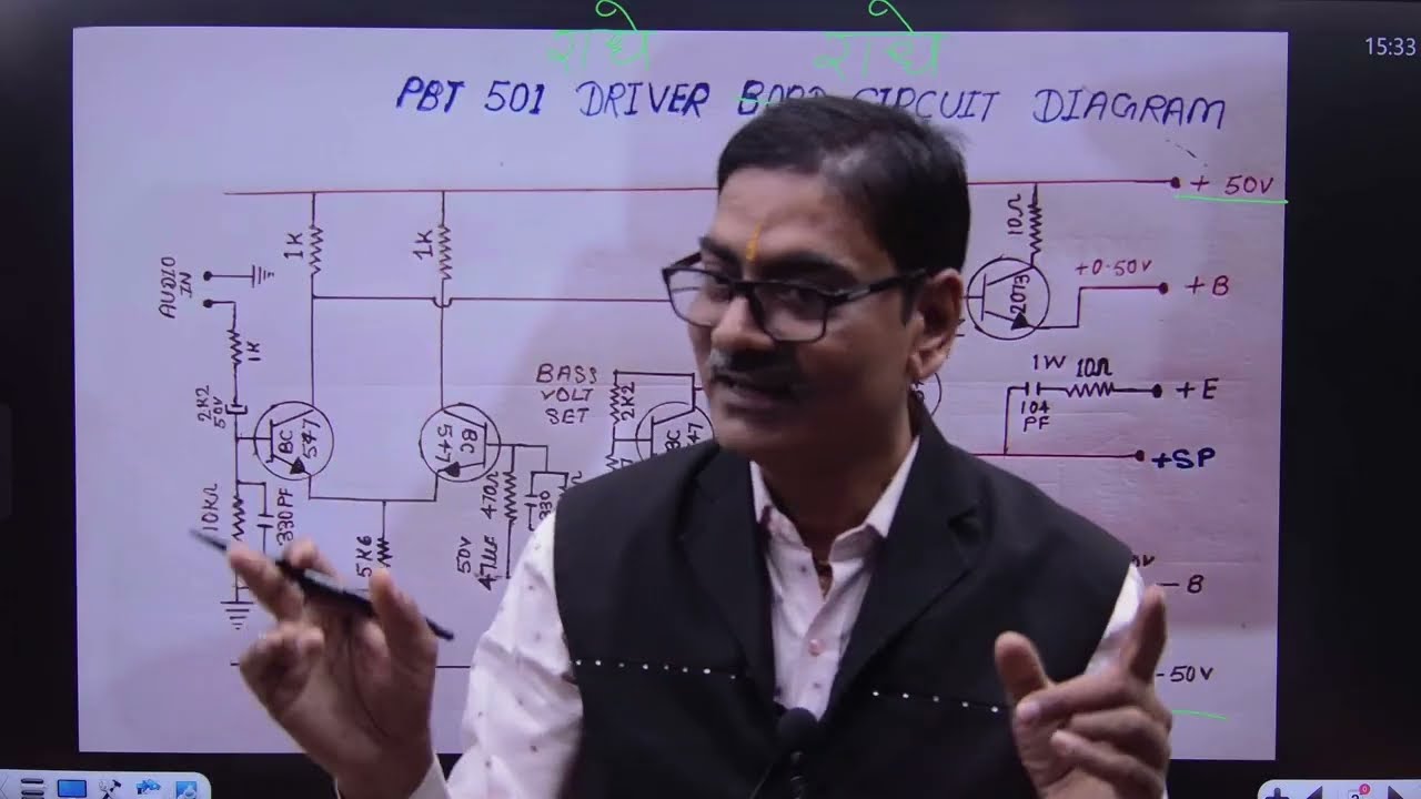 PBT 501 circuit diagram Explain