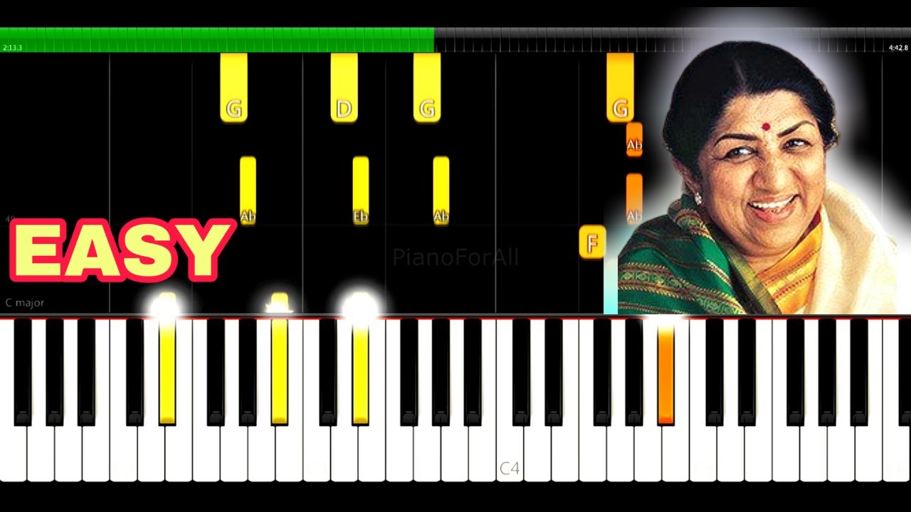 Tere Bina Zindagi Se Piano Tutorial | Kishore Kumar | Lata Mangeshkar | Aandhi | PianoForAll
