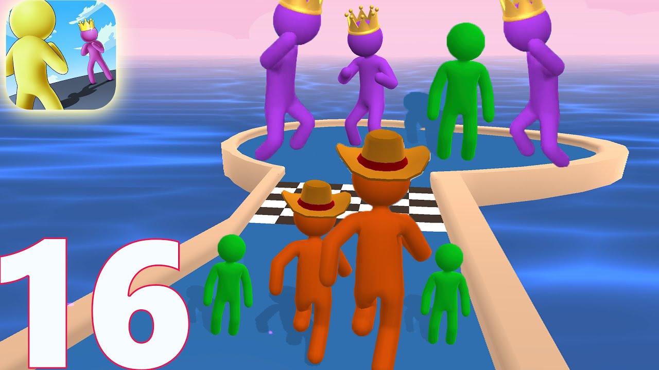 Giant Rush New Update Gameplay (iOS,Android) Walkthough Part 16  Level 16 - 24