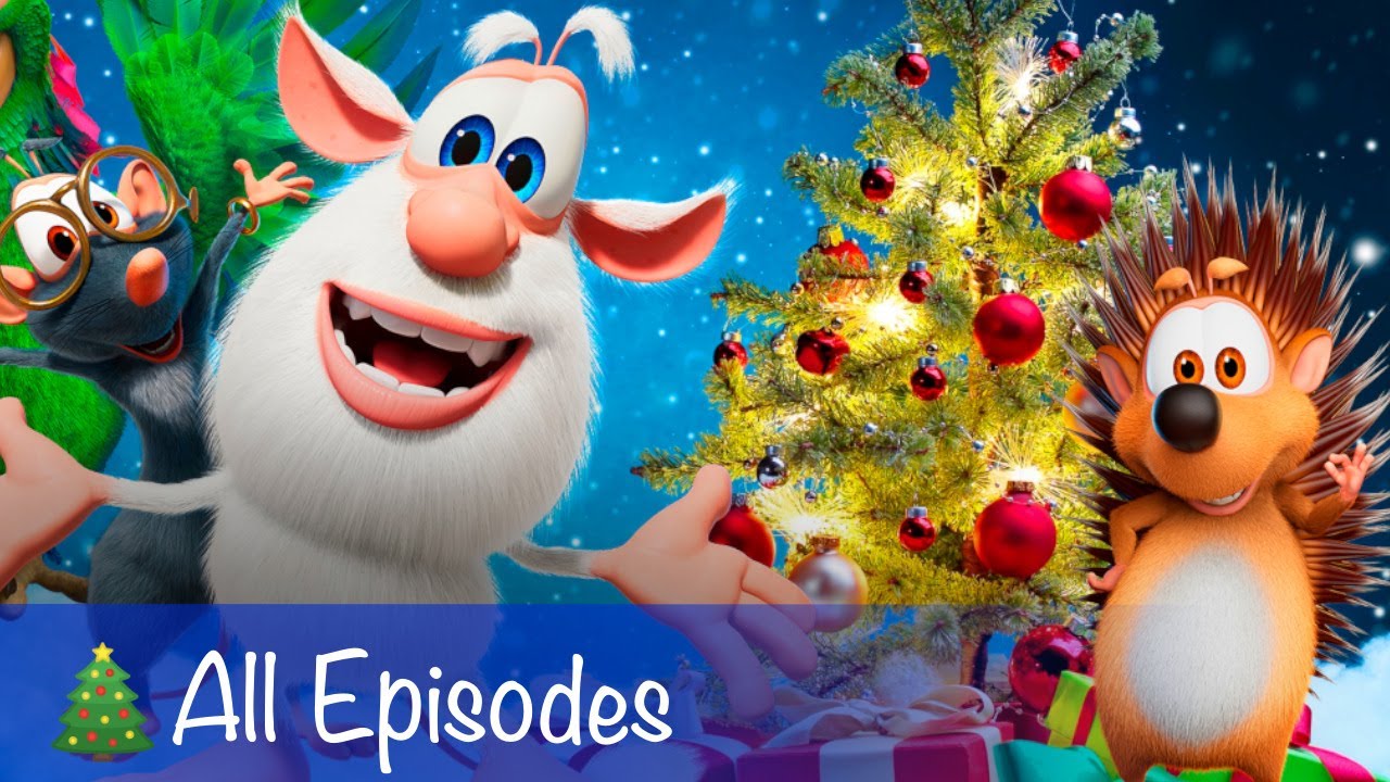 Новогодние приключения Бубы 🎄 Все серии подряд - Мультфильм для детей