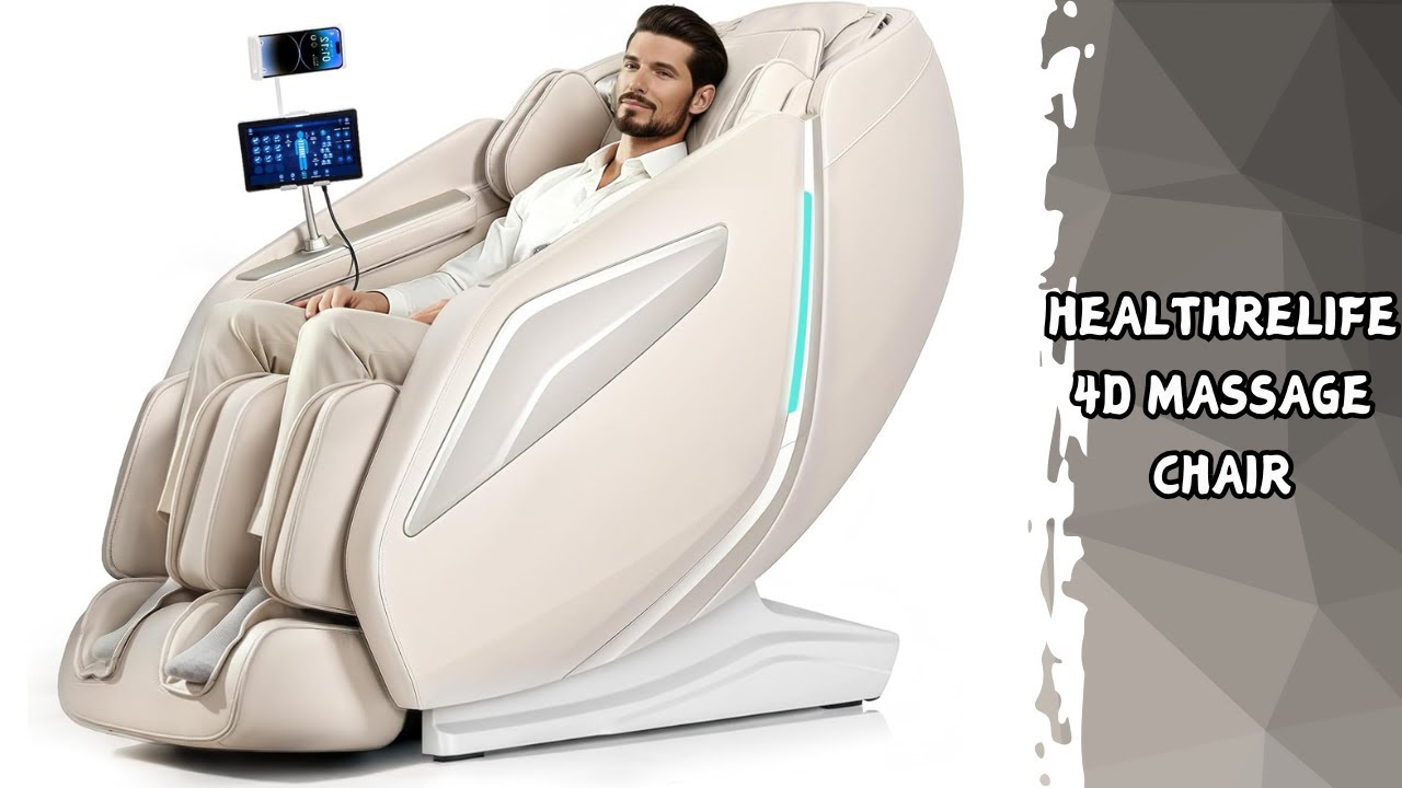 HealthRelife 4D Massage Chair | Intelligent Body Scanning Tech | Key Features