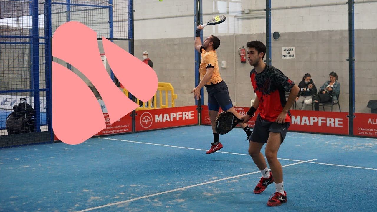 Pablo González y Álvaro López contra Pol Hernández y Pepe Aliaga. FIP GOLD Burriana PADELCV