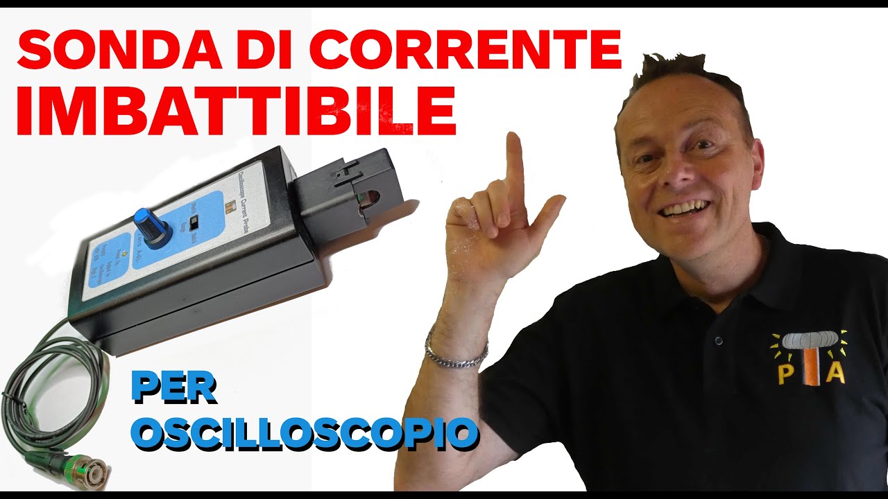 0931: PROVIAMO LA MIA NUOVA SONDA DI CORRENTE PER OSCILLOSCOPIO IN #KIT