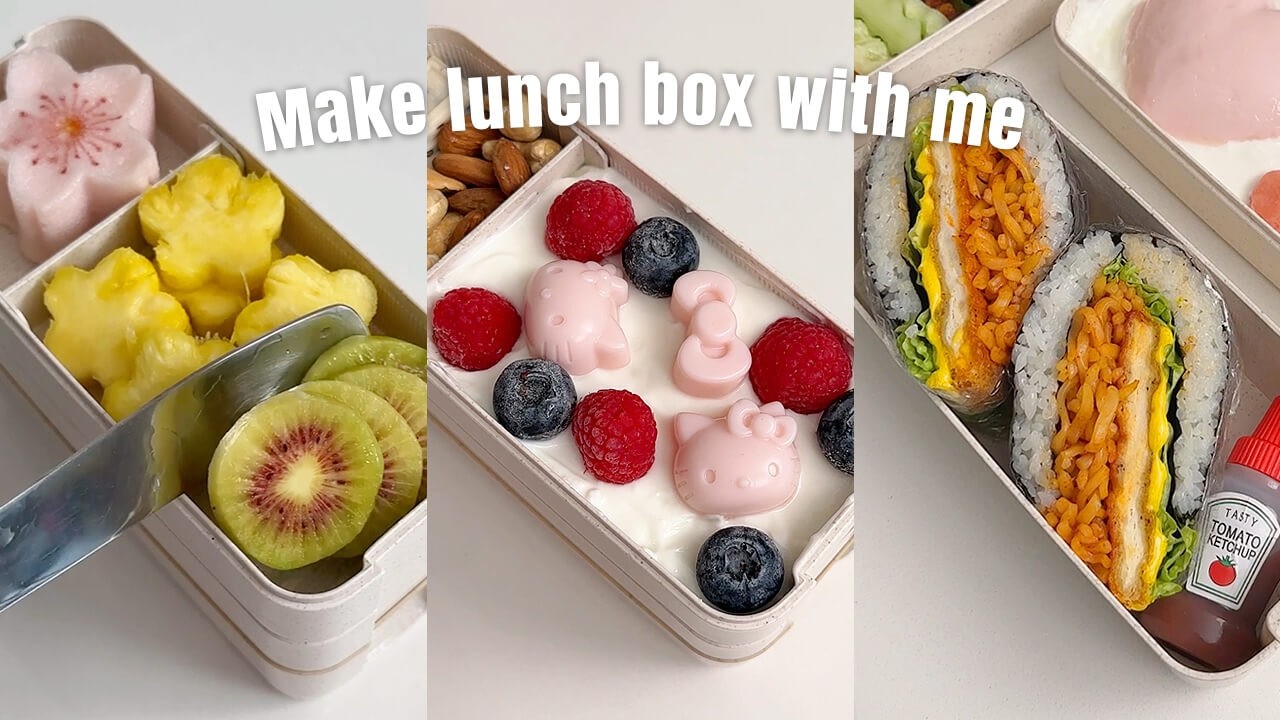 [ Organize Collections S1 ] 🥡🥢 Make lunch box with me