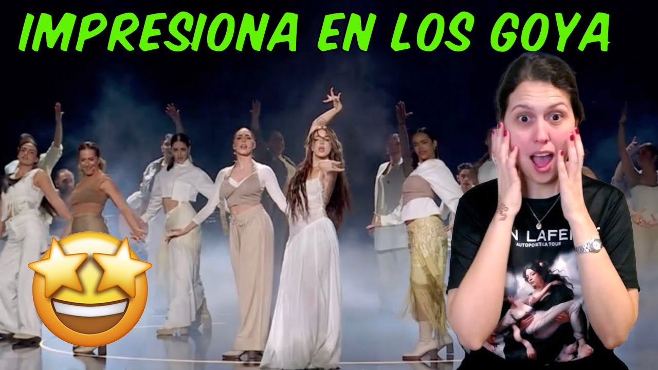 REACCIÓN a Lola Índigo canta VERDE en la Gala de los Goya 2025 en Granada 🤩