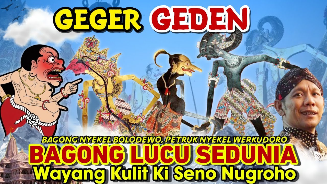 Wayang Kulit Lucu Sekali 🔥 !! Bagong musuh Bolodewo, Petruk musuh Werkudoro | Wayang Ki Seno Nugroho