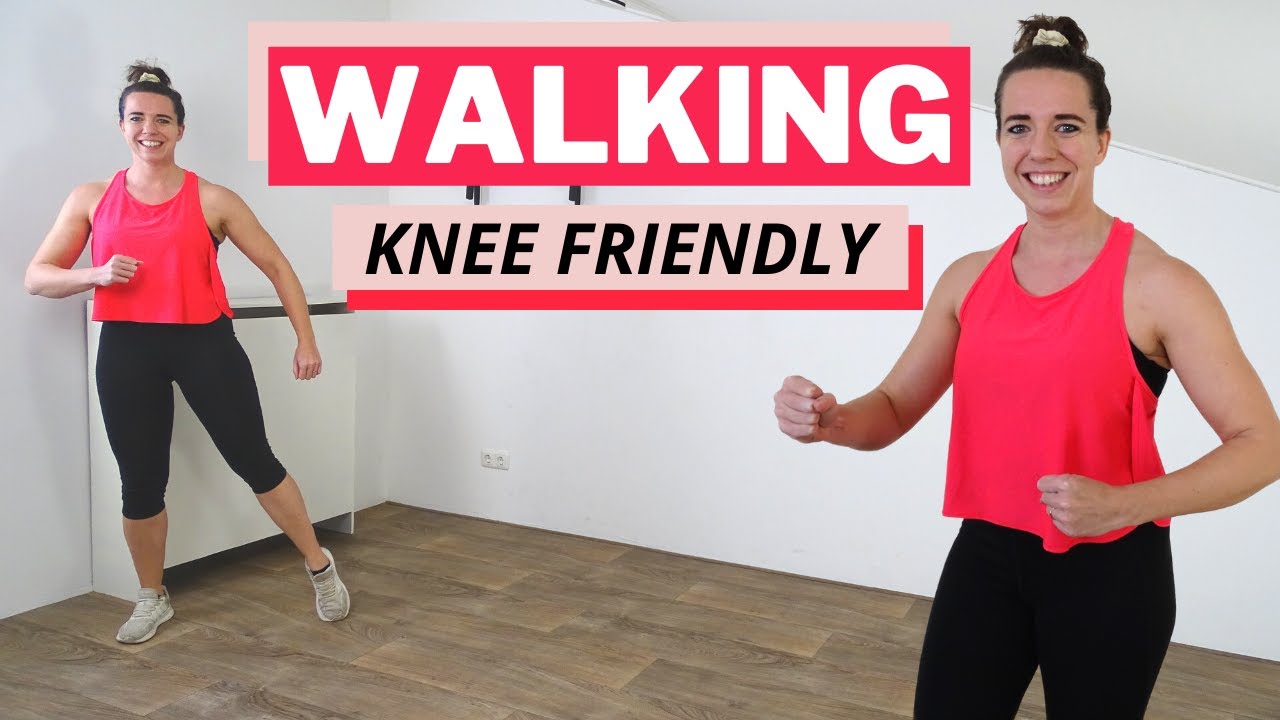 25 Minute WALKING WORKOUT – Knee Friendly – No Equipment