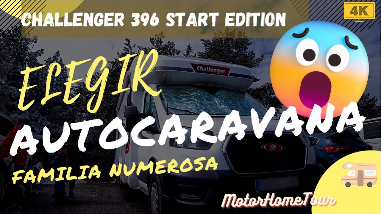 🚐 Autocaravana CHALLENGER 396 Start Edition 2021 La enseñamos por dentro, con detalles