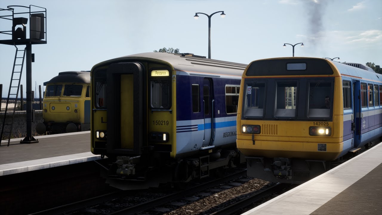 My FIRST LOOK at West Cornwall Local: Penzance - St Austell & St Ives | Train Sim World 4