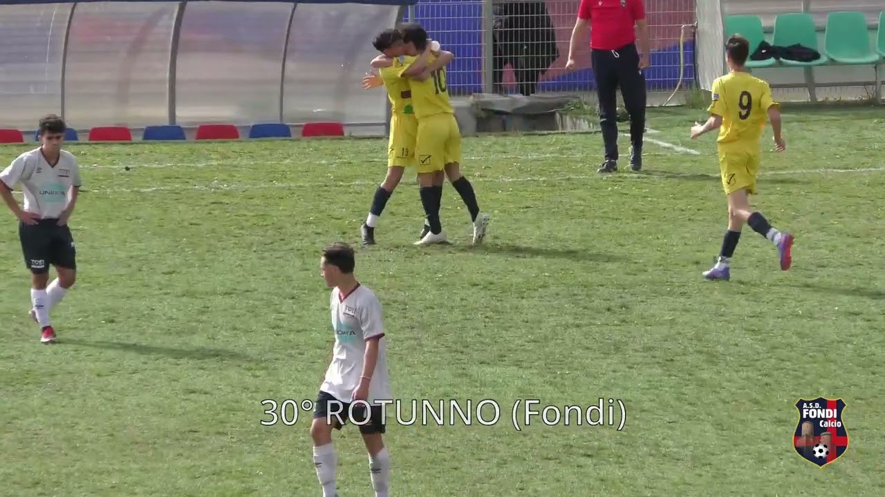 Under 16 èlite 2021-22: FONDI-TOTTI SOCCER SCHOOL 2-2 [23a giornata - 23/4/2022] HIGHLIHGTS
