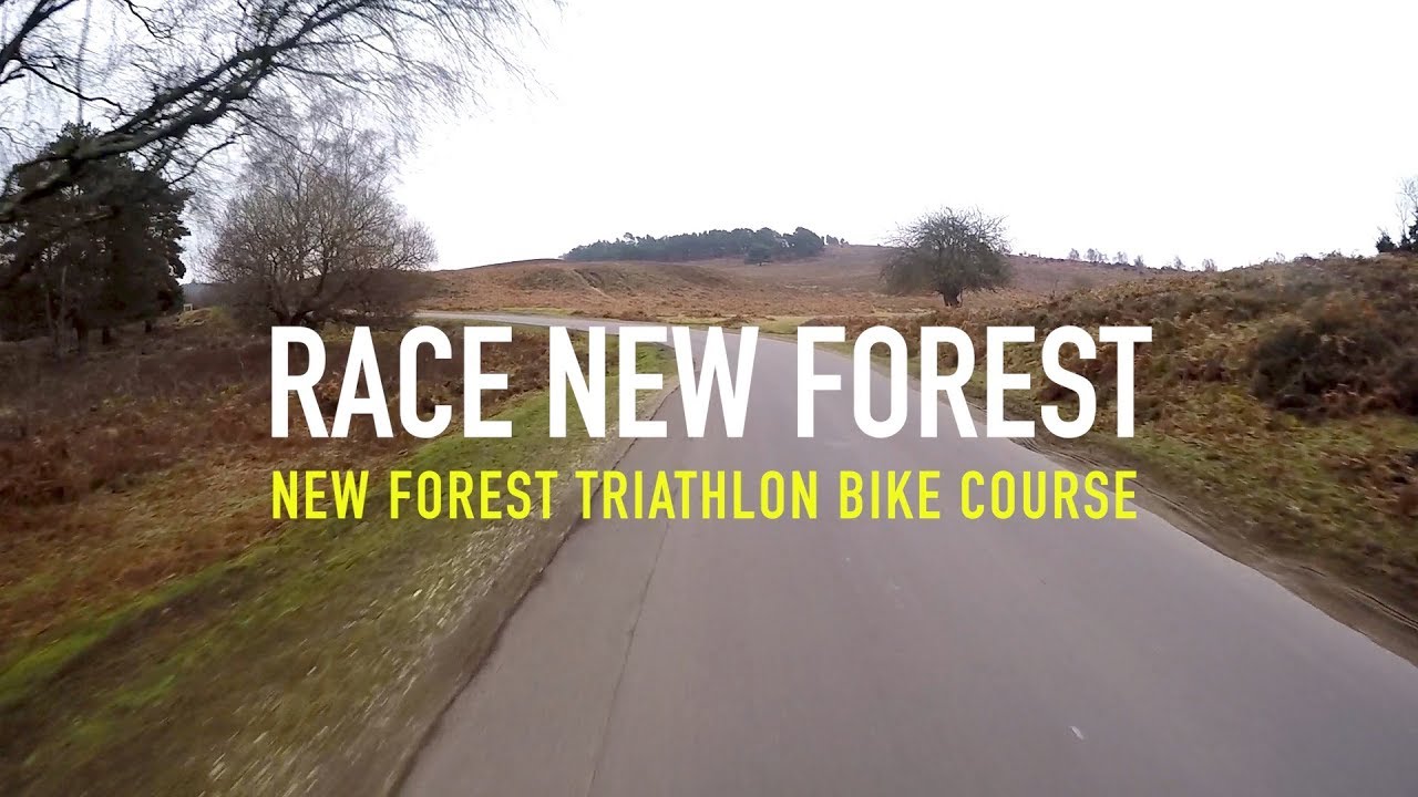 Timelapse circuit of the complete New Forest Triathlon Bike Course