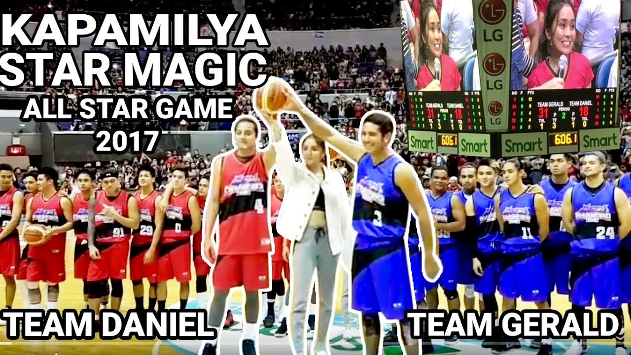 KAPAMILYA STAR MAGIC ALLSTAR FULL GAME 2017 Team Daniel VS Team Gerald
