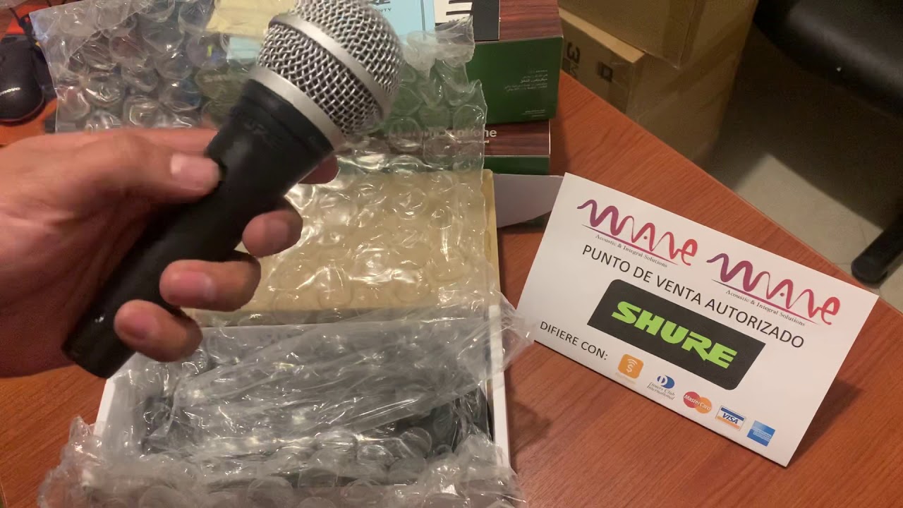 SHURE ORIGINAL PGA48 PRESENTACI&Oacute;N POR WAVE ACOUSTIC UNBOXING QUITO ECUADOR