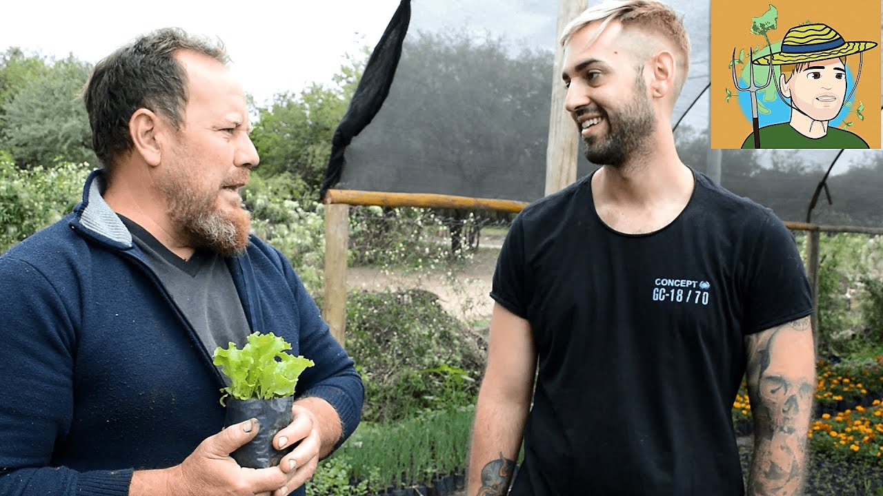 Cómo VIVIR de los CULTIVOS de huerta y Flores | Visita a PRODUCTOR DE PLANTINES!