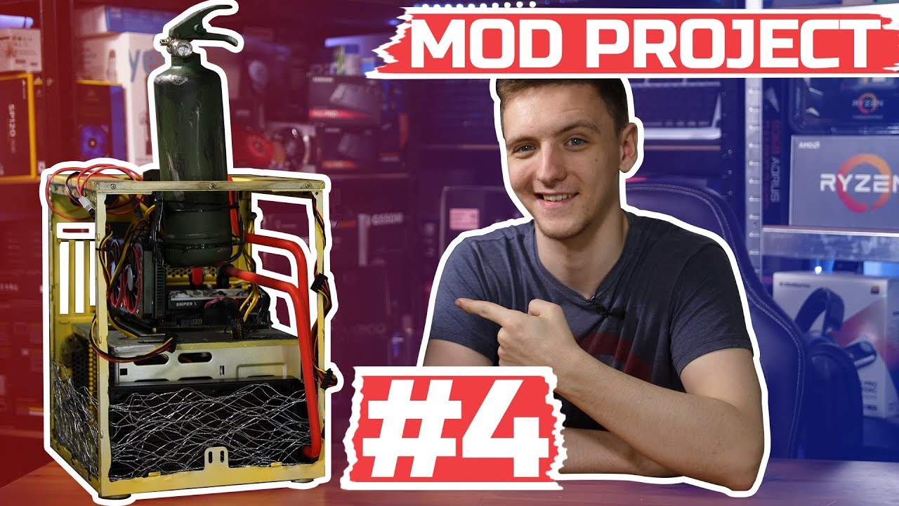 PC Case Modding - SIEGE MOD PC FINISHED