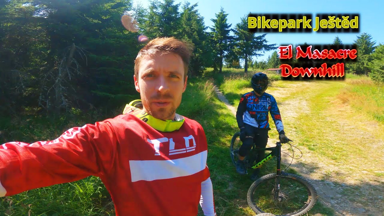 El Masacre DH na Ještědu //// POV /// GOPRO 9 ///  trénink na český pohár DH