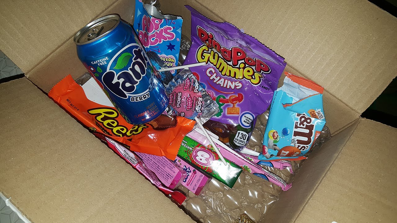 JE MANGE DES BONBONS AMÉRICAINS (ASMR FRANÇAIS)