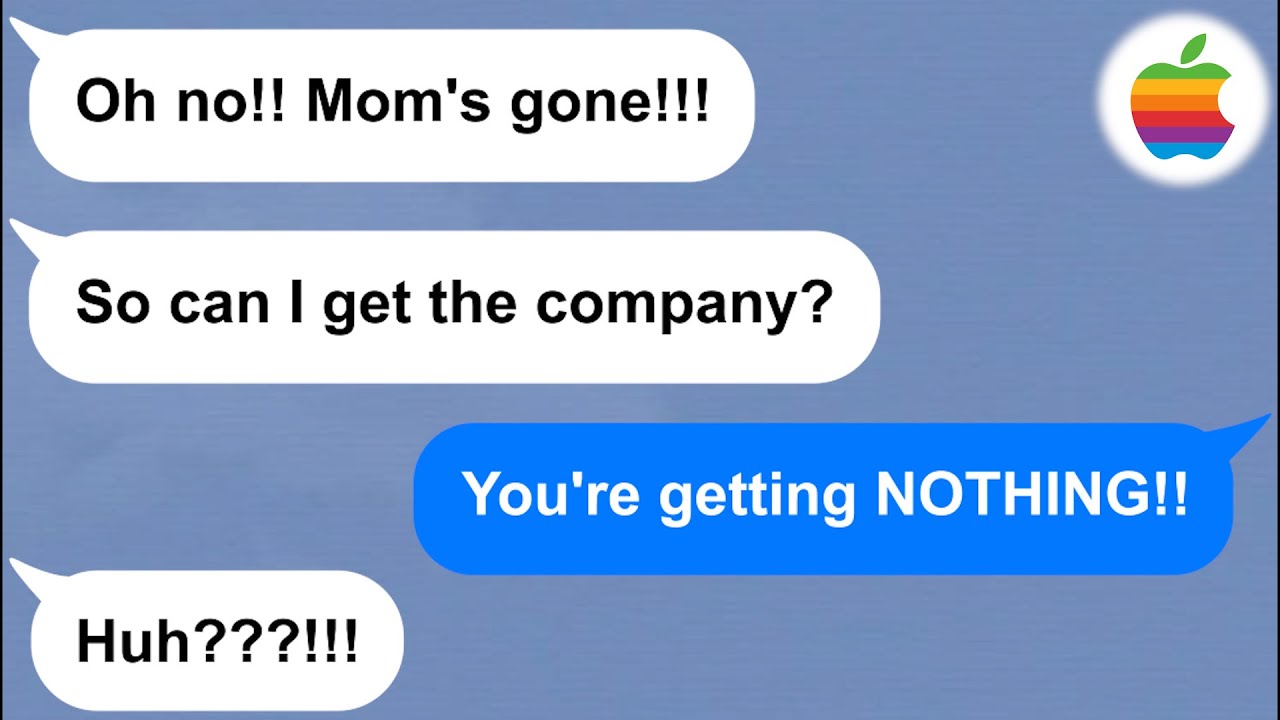 【Apple】Unappreciative sister insults and belittles my mom right up until she passes away